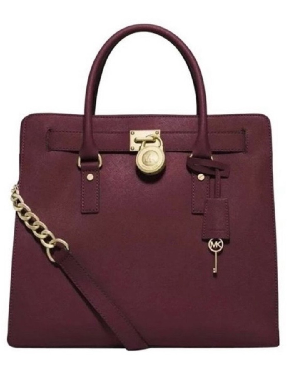 Michael Kors Merlot Hamilton Satchel 👜